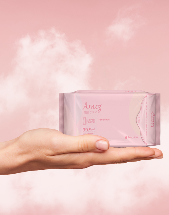 Amez Care Pantyliner Bio Herbal Functional Sanitary Pad - Image 2