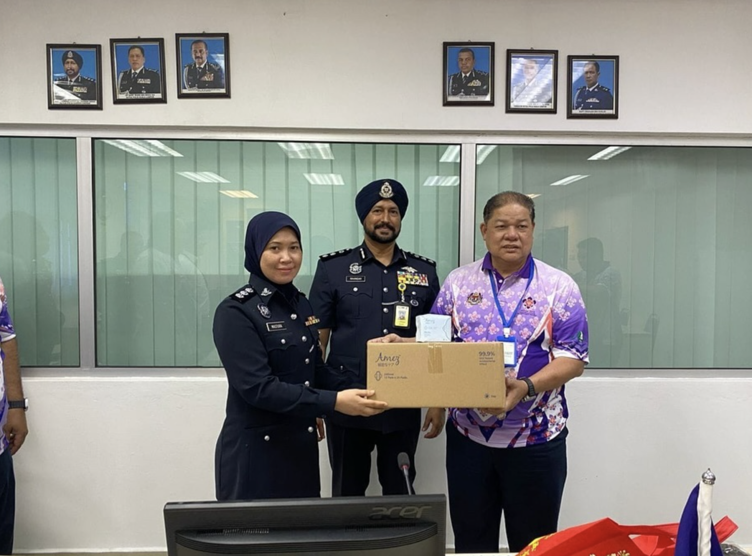 The Malaysian Scouts Club and Cheras Police